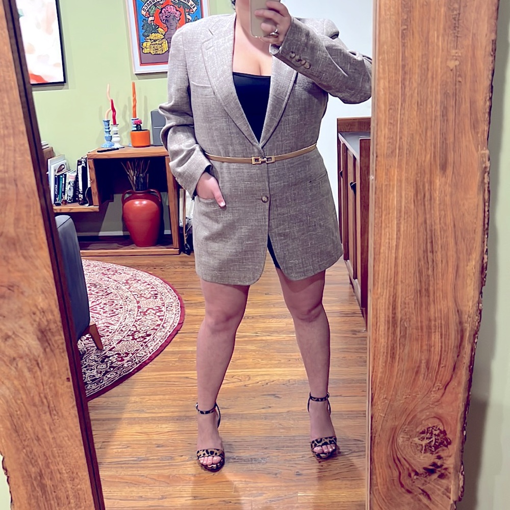 Oversized Wool Blazer